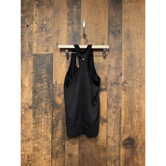 Lululemon Swiftly Tech Racerback Tank Black Size 4 EUC - Picture 2 of 3
